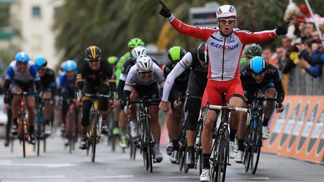 Alexander Kristoff Winning the 2014 Milan-San Remo race