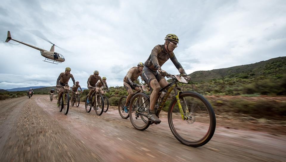 The leaders of stage 2 of the 2014 Absa Cape Epic