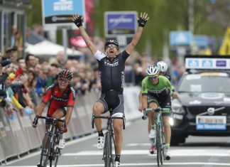 Fabian Cancellara winning the 2014 Tour of Flanders