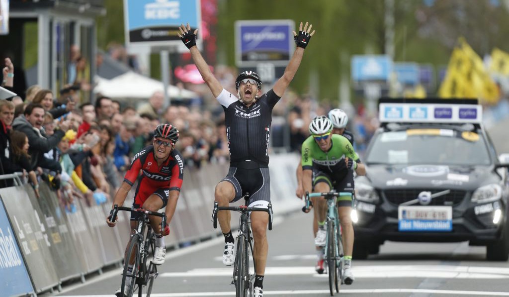 Fabian Cancellara winning the 2014 Tour of Flanders