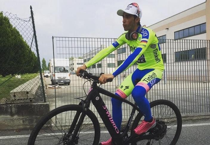 Alberto Contador e-bike