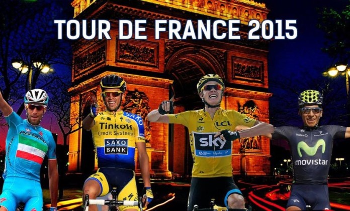 2015 Tour de France Nibali Contador Froome Quintana