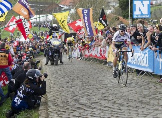 Peter Sagan winning the 2016 Tour of Flanders