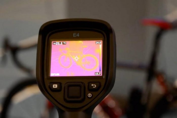 UCI tested a thermal imaging camera