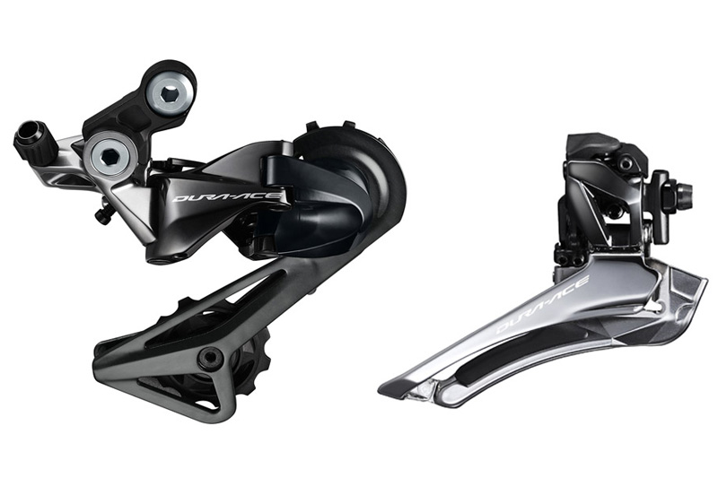 Dura-Ace R9100 front and rear derailleurs