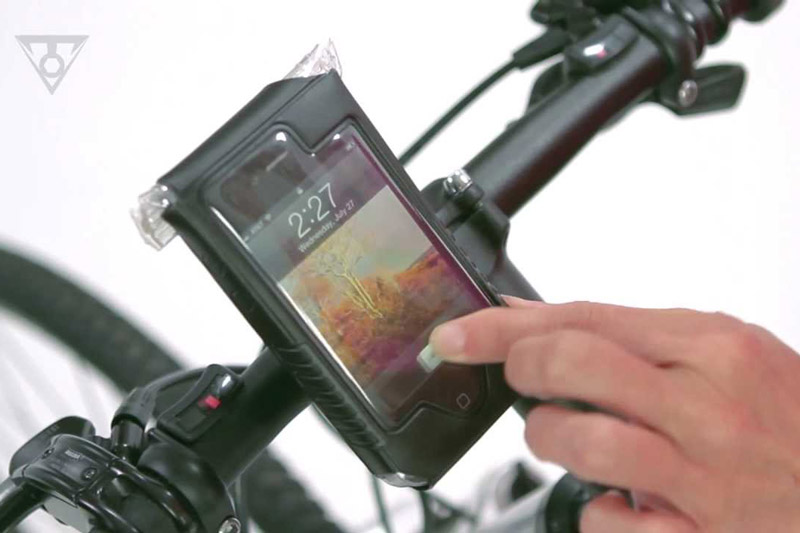 Topeak Drybag bike phone case